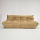 Canapé Relax moderne 3 Places en Velours Côtelé – Design Sculptural et Texture Élégante