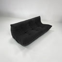 Canapé Relax moderne 3 Places en Velours Côtelé – Design Sculptural et Texture Élégante