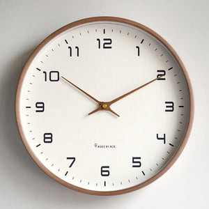 Horloge Murale Nordique en Bois.