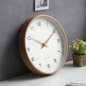Horloge Murale Nordique en Bois.