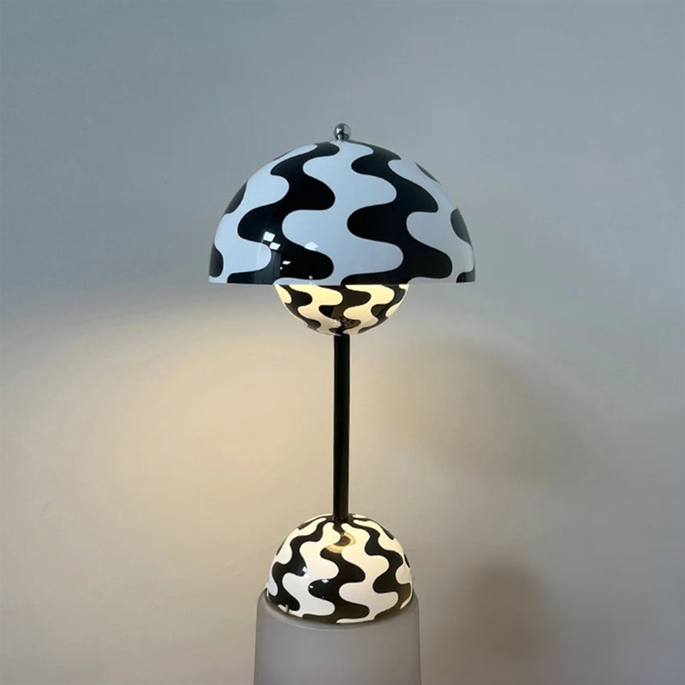 Lampe Rétro Pop – Style Psychédélique & Fonctionnalités Modernes.