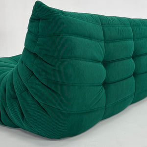 Canapé Relax moderne 3 Places en Velours Côtelé – Design Sculptural et Texture Élégante